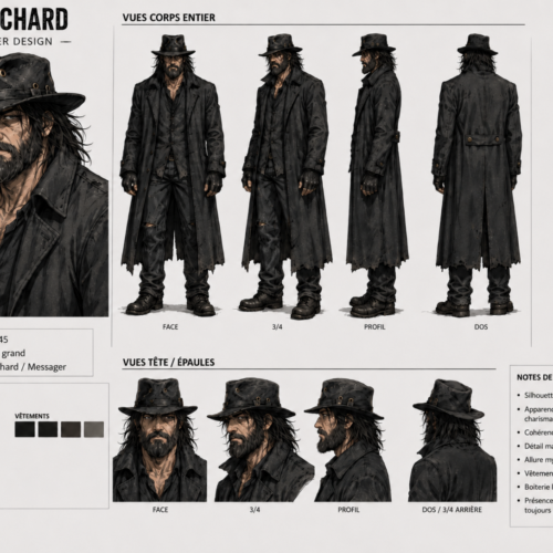 CharacterDesign_Le_Clochard