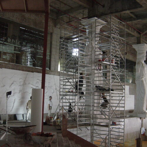 lobby en construction polys