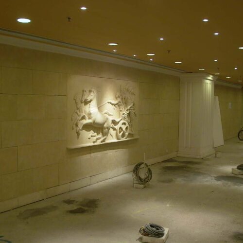 mur en construction